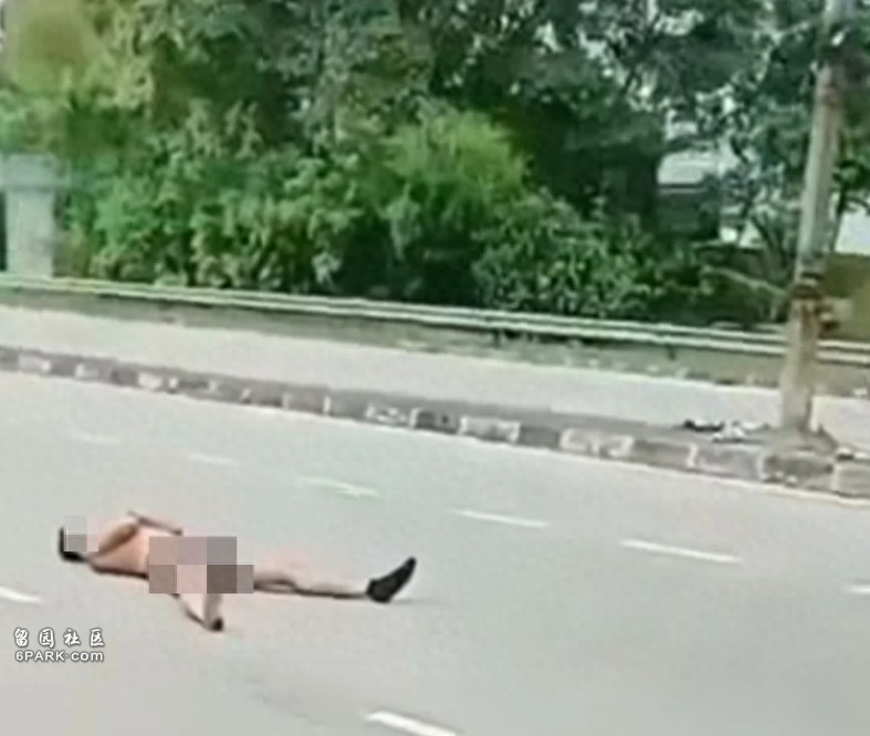 一男子爬行并狂吃泥土 在街上发疯后暴毙(图)