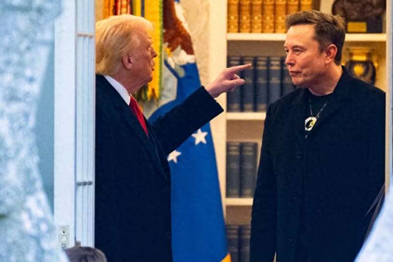 特朗普与马斯克反目成仇,特扬言驱逐马引风波(图)