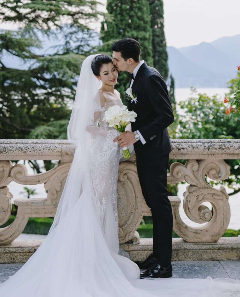 前央视主持与意大利球星结婚!女方主动搭讪(图)