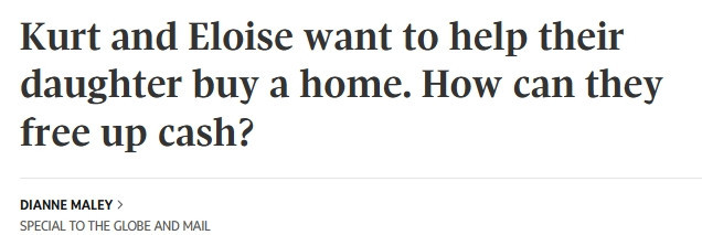 RRSP近500万不敢取？加拿大退休夫妇为帮女儿买房犯难