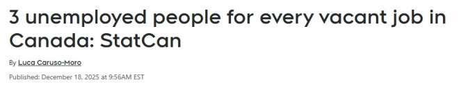 加拿大现在找工作有多难？3.3名失业者对应一个岗位