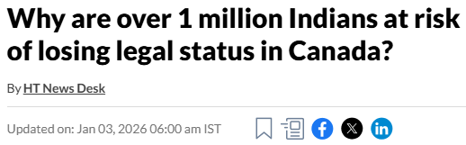 100万印度人恐赖在加拿大! 示威”求送身份”! 网友炸锅!