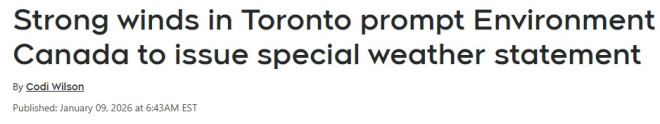12℃+90km/h强风！多伦多罕见回暖，但天气很快要”翻脸”