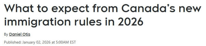 2026年起加拿大移民政策全面调整：新移民、留学生、工签都变了