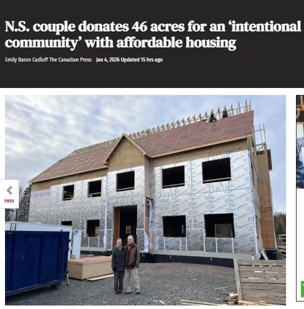 加国夫妇捐赠46英亩地 要建理想社区